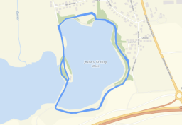 Aktywna ścieżka zdrowia nad jeziorem Kraksy